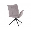 Стул SIGNAL WING Brego 07 серый/черный, поворотный